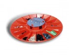 Iteco Trading S.r.l. - Náhradní talíř do karuselů, oranžový, 450mm, neESD 4ks/bal