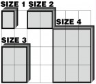 Zásobník na součástky SNAPBOX 2, 40x28x20mm, černé víko, ESD