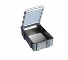 Iteco Trading S.r.l. - Zásobník na součástky SNAPBOX 3, 40x56x20mm, transparentní víko, ESD