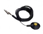 Iteco Trading S.r.l. - Uzemňovací kabel, 4m, 10mm/4mm, 1Mohm, černý